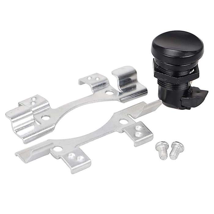 Motorcycle Fuel Latch Button Kit Fuel Tank Latch Cover for Touring 1992-2020 Street Road Glide Black