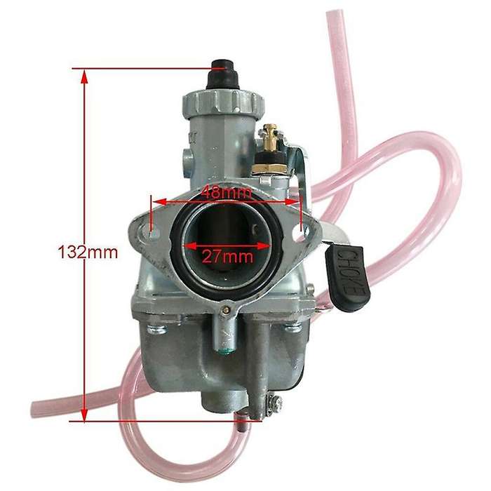 Motorcycle Fuel Tank Carburetor for PZ26 26mm Dirt Bike ATV 110/125/140Cc