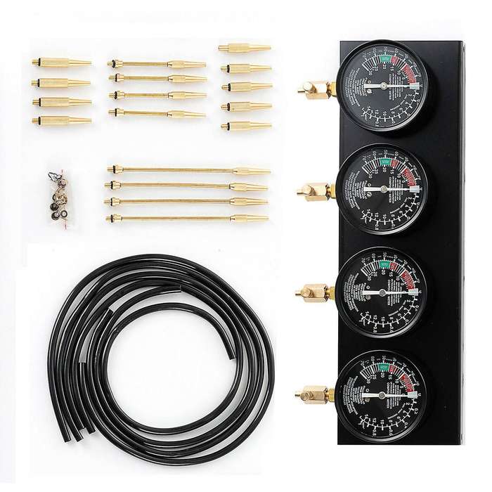 Motorcycle Fuel Vacuum Carburetor Synchronizer Sync Gauge for Motorcycle Car Repair Tools Universal