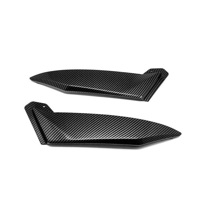 Motorcycle Gas Tank Side Trim Cover Panel Fairing Carbon Fiber Finish for Yzf R1 2002 2003