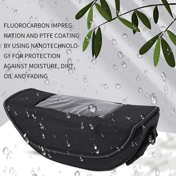 Motorcycle Handlebar Bag Magnetic Tank Bike Saddle Bag