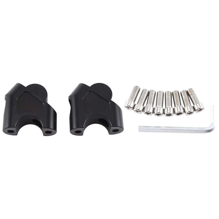 Motorcycle Handlebar Riser Drag Handle Bar Clamp Extend Adapter for Loncin Voge 300ac 300ds 500r 500