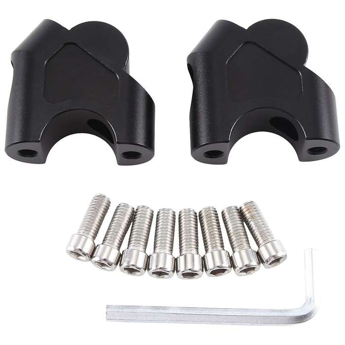 Motorcycle Handlebar Riser Drag Handle Bar Clamp Extend Adapter for Loncin Voge 300ac 300ds 500r 500