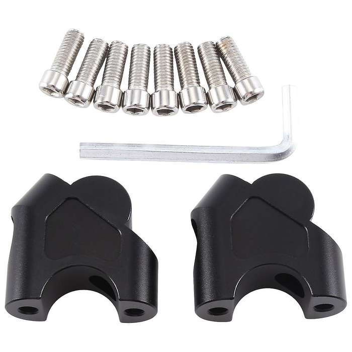 Motorcycle Handlebar Riser Drag Handle Bar Clamp Extend Adapter for Loncin Voge 300ac 300ds 500r 500