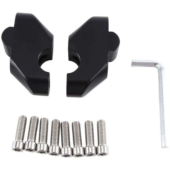 Motorcycle Handlebar Riser Drag Handle Bar Clamp Extend Adapter for Z400 Z 400 2018-2023-