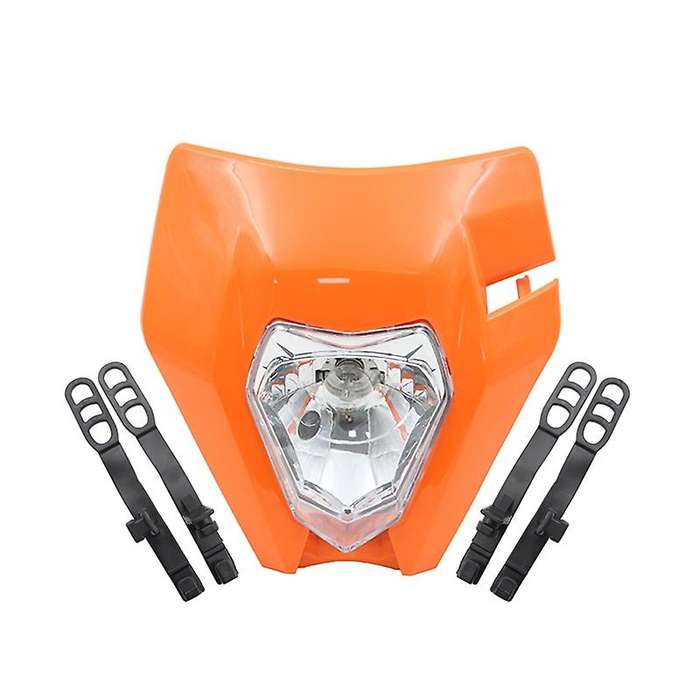 Motorcycle Head Light Lamp Off Road Headlight Mask for 125 150 250 300 350 450 500 EXC XCW EXC-F 201