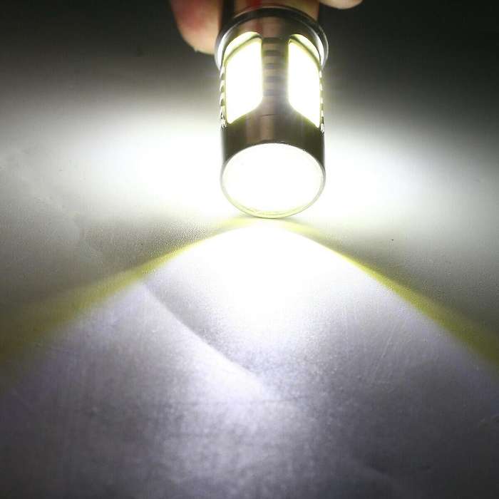 Motorcycle Headlight 12V H6 BA20D 4 COB LED White Bulb Light Suitable for Moped ATV Headlight