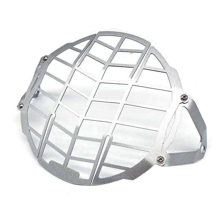 Motorcycle Headlight Guard for Speed 400 2024 Scrmabler 400x 2025 Headlight Protection Cover Silver