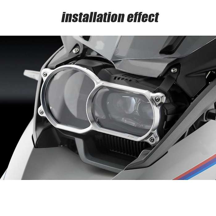 Motorcycle Headlight Guard Protector CNC Aluminum with Bracket for R1200GS R1250GS LC R 1200 GS R 12