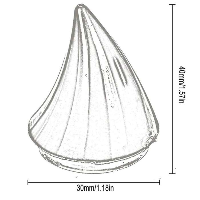 Motorcycle Helmet Corner Horn Decoration Accessories Resilient Suction Cup Soft Horn Decoration Hea