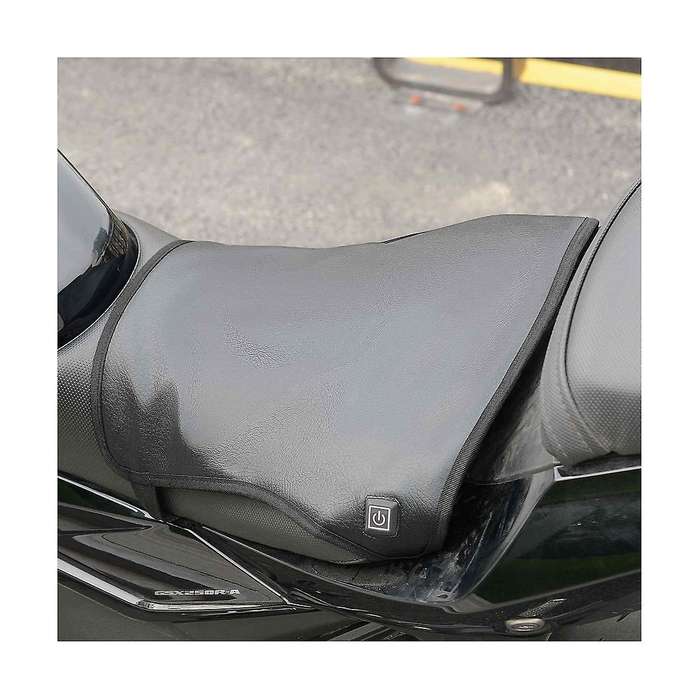 Motorcycle Heated Seat Cushion Electric Heated Seat Pad for Motorcycle, Snowmobile, and Atv with Uni