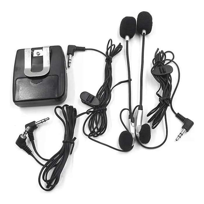 Motorcycle Helmet Front-To-Back Intercom Headset Modified Motorcycle Helmet Intercom Headphones Acce