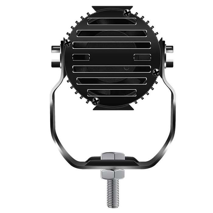 Motorcycle High Power Lens Spotlight 6500K LED Dual Color External Spotlights 12W Motorcycle Headlig