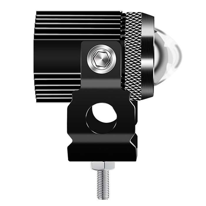 Motorcycle High Power Lens Spotlight 6500K LED Dual Color External Spotlights 12W Motorcycle Headli