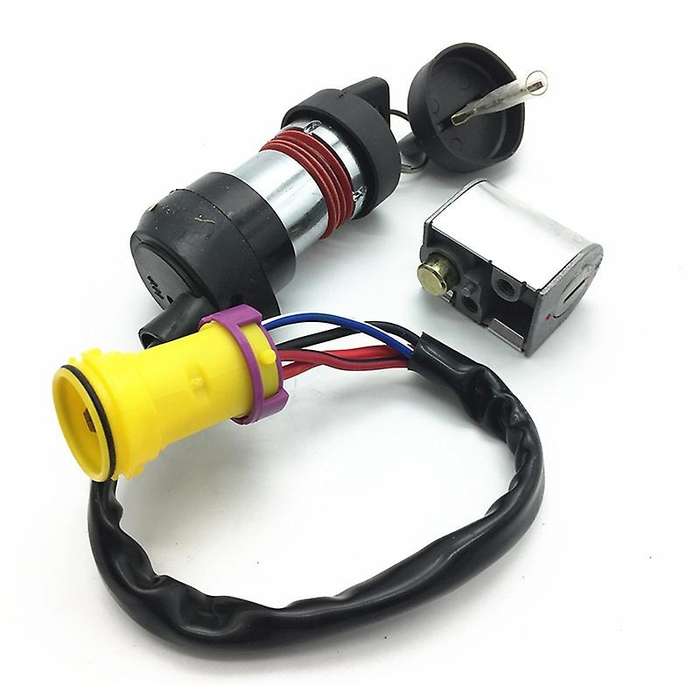 Motorcycle Ignition Key Switch Start Switch Ignition Lock Motorcycle Accessories Suitable for ATV 26