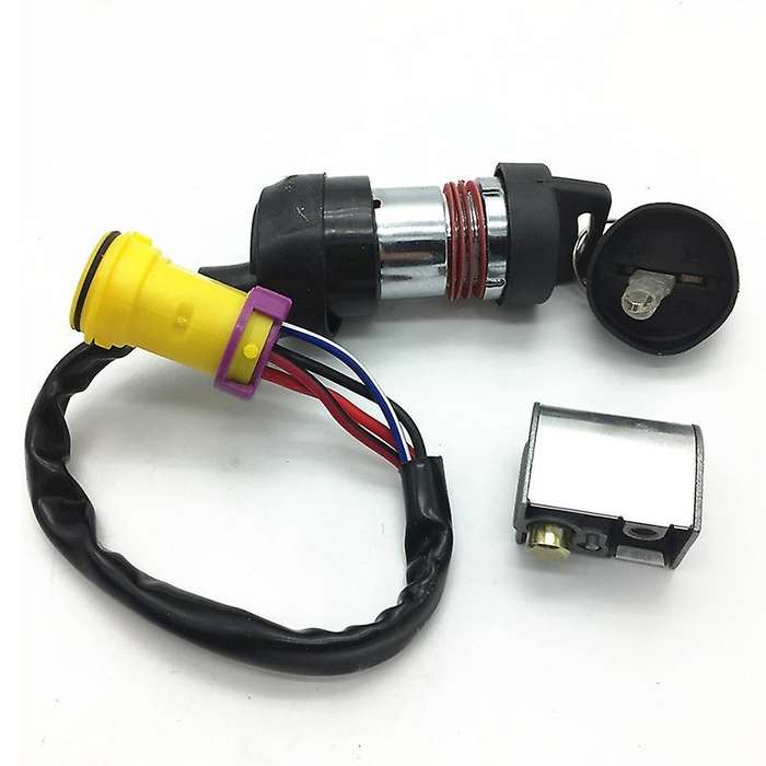 Motorcycle Ignition Key Switch Start Switch Ignition Lock Motorcycle Accessories Suitable for ATV 26