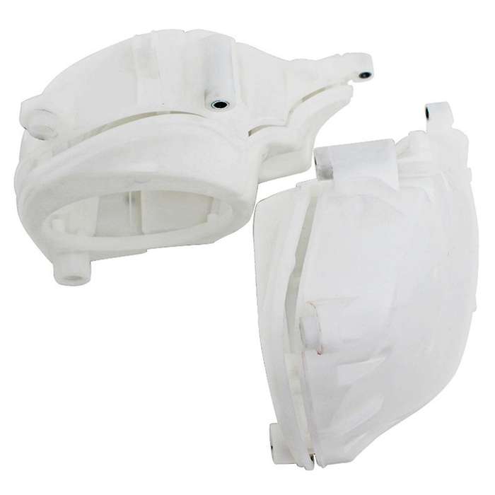 Motorcycle Inner Fairing Speakers Cover White L&R Fits for Touring Street Glide FLHT FLHX FLHR 2014-