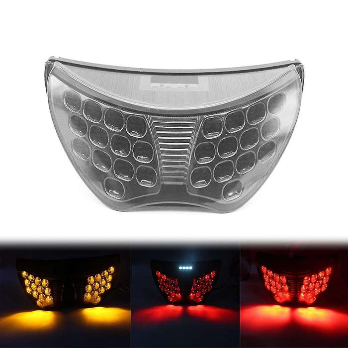 Motorcycle Integrated LED Tail Light Brake Turn Signal for 600 F4 99-00 1999 2000 Accessories