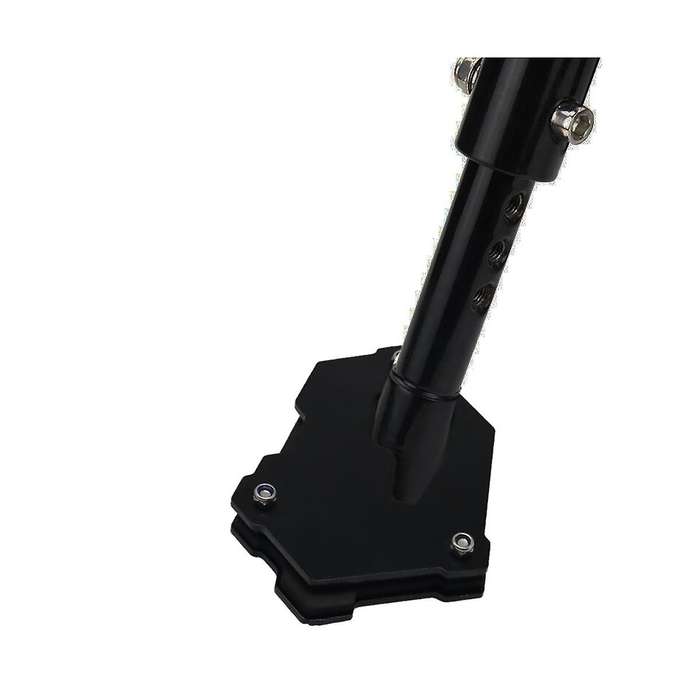Motorcycle Kickstand Foot Side Stand Extension Pad Support Plate for Klr 650 Klr650 2021 2022(black