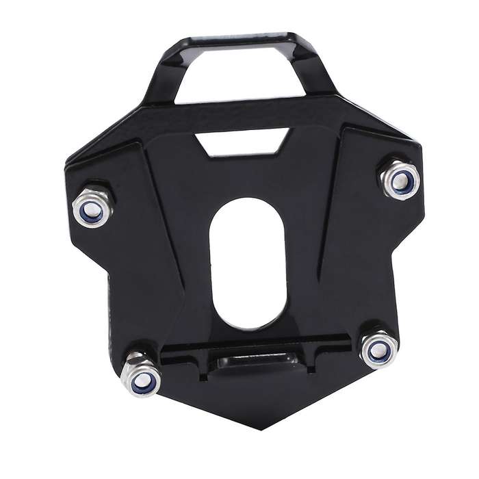 Motorcycle Kickstand Sidestand Stand Extension Enlarger Pad for 2020 2021 2022(black)