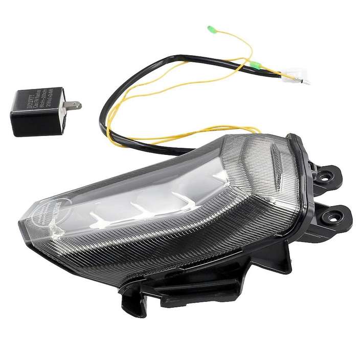 Motorcycle LED Colorful Light Rear Brake Light Taillight for R15 V3 2017-2021 V4 R15M 2022+ Turn Sig