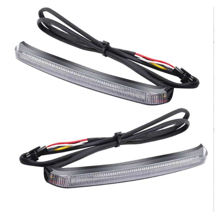 Motorcycle LED Saddlebag Brake Light Dynamic Turn Signal Light for Touring Road Glide CVO 2014-2022