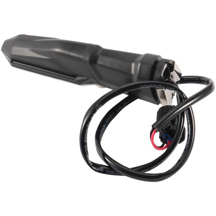 Motorcycle LED Turn Signal Indicator Lights Blinkers for Ninja Z H2 SE Z900 Z400(Transparent shell)