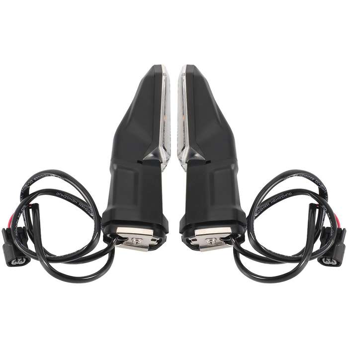 Motorcycle LED Turn Signal Indicator Lights Blinkers for Ninja Z H2 SE Z900 Z400(Transparent shell)