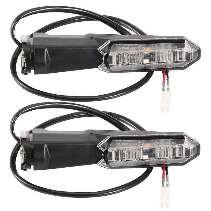Motorcycle LED Turn Signal Indicator Lights Blinkers for Ninja 1000SX -10R H2 SE+(A)