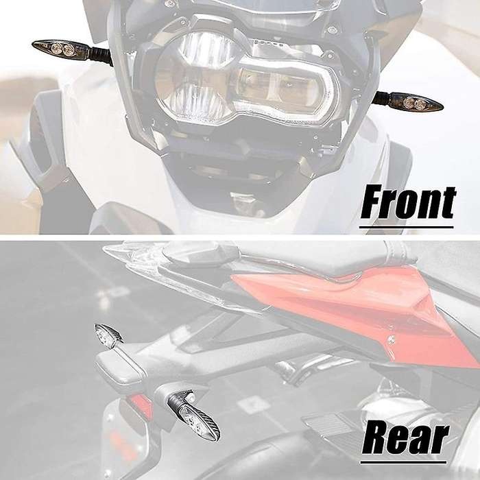 Motorcycle LED Turn Signals Indicators Turn Lights Replacement for - R1200GS G310R G310GS F800GS F70
