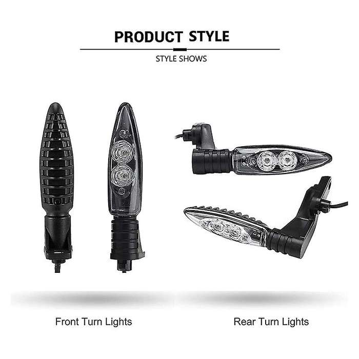 Motorcycle LED Turn Signals Indicators Turn Lights Replacement for - R1200GS G310R G310GS F800GS F70