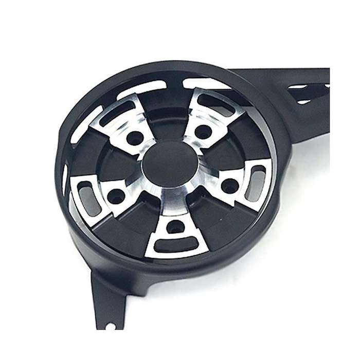 Motorcycle Left Sprocket Cover Pulley Engine Guards for Sportster S 1250 RH1250 Nightster 975 2022