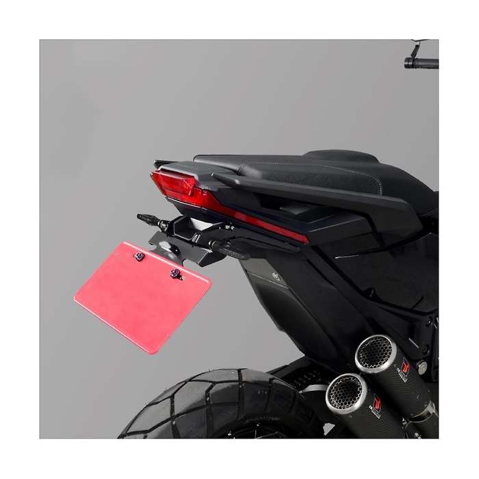 Motorcycle License Plate Bracket Taillight Fixed Number Plate Frame for Xadv X- 750 X Adv750 2021-2
