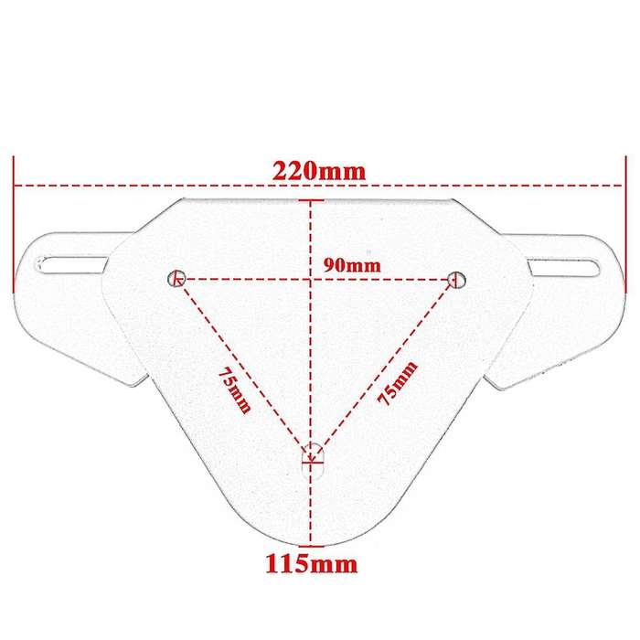 Motorcycle License Plate Mounting Bracket Rear Tail Frame Aluminum Bracket Plate Fixed for G310r G3