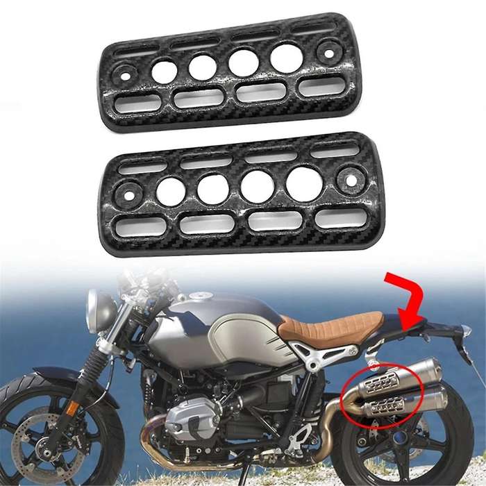 Motorcycle Muffler Exhaust Pipe Heat Shield Cover Guard Protection for RNINET Scrambler 2014-2023