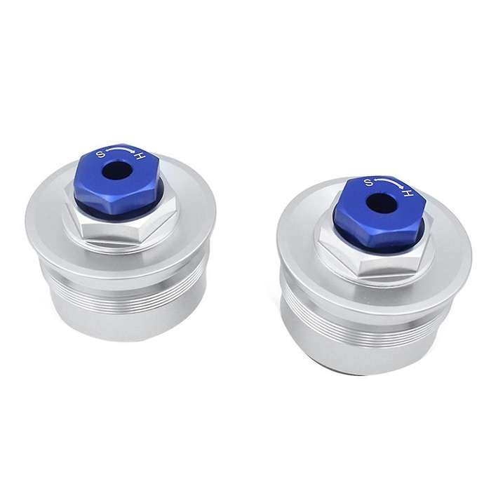 Motorcycle Oil Seal Front Screw for GSXR600 750 2006-2010 Accessories Silver & Blue