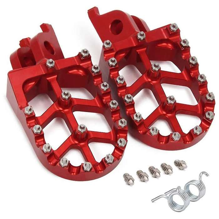 Motorcycle Pedals are Suitable for /CRF/125/250/500/230/450R Off-Road Vehicle Motorcycle CNC Aluminu