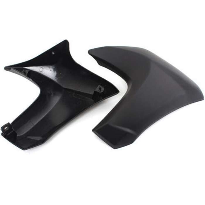 Motorcycle Radiator Cover Turn Signal Mid Side Fairing Trim Cowl for ER6N ER-6N 2012-2016,Matt Black