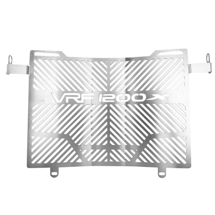 Motorcycle Radiator Grille Cover Guard Protection Protector for VRF 1200X 2016-2020 VRF1200X(Silver)
