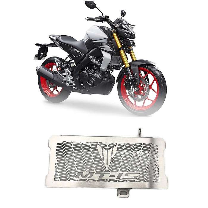 Motorcycle Radiator Grille Grill Protective Guard Cover for Mt-15 Mt15 2018-2021