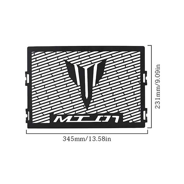 Motorcycle Radiator Grille Grill Protective Guard Cover for MT07 2013-2017