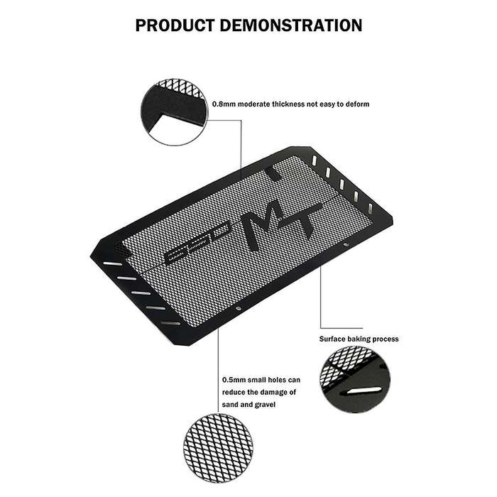 Motorcycle Radiator Grille Guard Protector Cover for 650MT 650 MT 650-MT