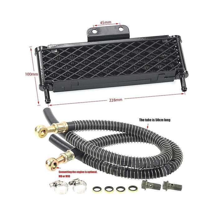Motorcycle Radiator M8 Interface Engine 50-160cc Atv Oil Cooling