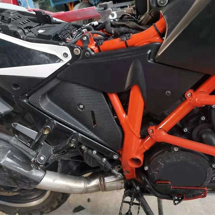 Motorcycle Radiator Side Cover Panel Guard Protector Compatible for 1050 1090 1190 1290 ADV