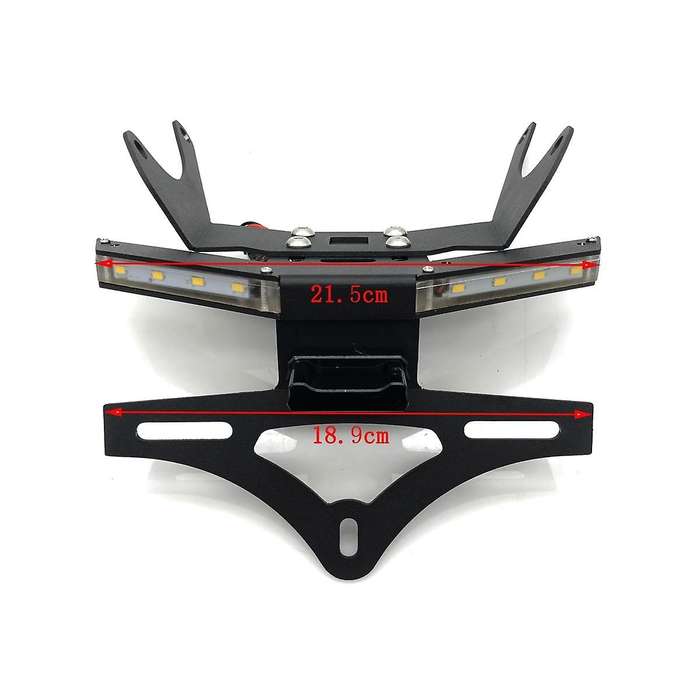 Motorcycle Rear Bracket License Plate Frame Holder Turn Signal Light for Cb650r Cbr650r 2021 2022 2