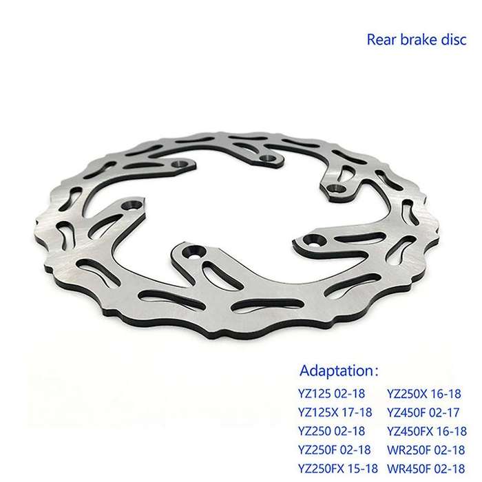 Motorcycle Rear Brake Disc Rotor Brake Disc for YZ125 YZ250 YZ125X YZ250X YZ450FX WR250F WR450F 2002