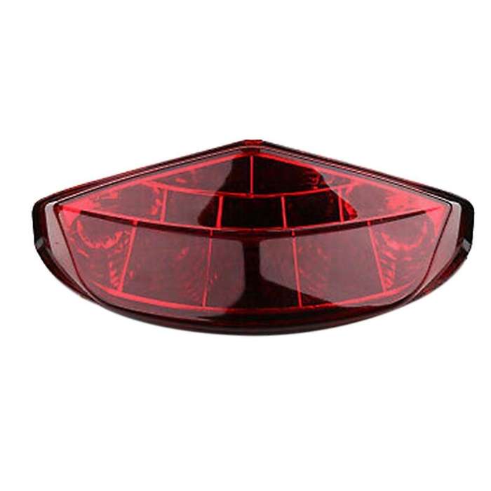 Motorcycle Rear Brake Light with Steering Tail Light Assembly for 696 795 796 1100S 1100(Red)