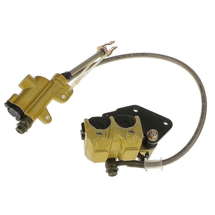Motorcycle Rear Disc Brake Assembly, Caliper Cylinder, for Dirt Pit Bike/ ATV /Gokart 110Cc