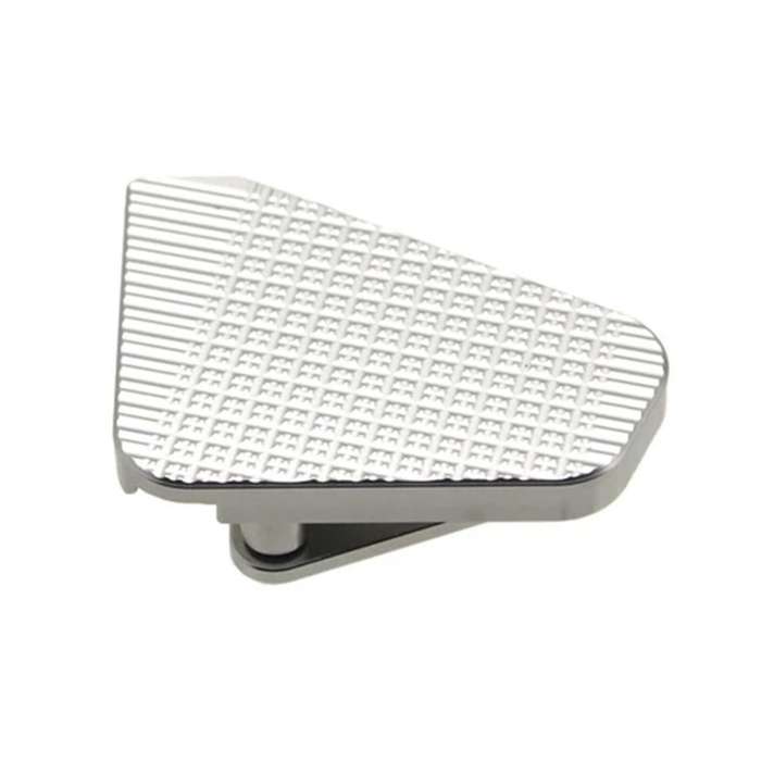 Motorcycle Rear Foot Brakes Pedals Levers Step Plate Extension for CB750 CB 750 2023 2024-(Silver)