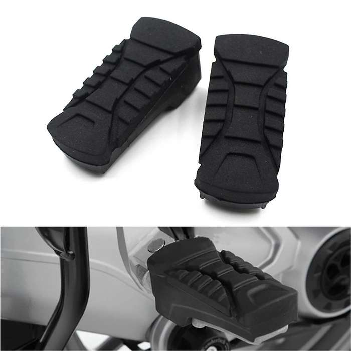 Motorcycle Rear Footpegs Plate Footrest Rubber Pad Cover for R1200GS ADV 2014-2019 LC 2013-2019 R125